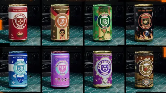 Perk-a-Cola machines from Call of Duty Zombies